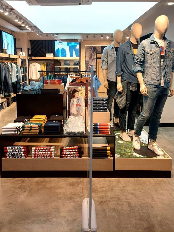 Levis shipra store mall